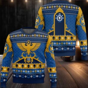 2025 Christmas Warhammer Declare Heresy Iconic Ugly Christmas Sweater