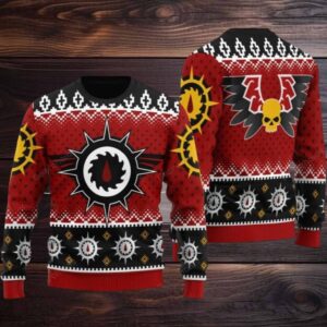 2025 Christmas Warhammer Flesh Tearers Iconic Ugly Christmas Sweater