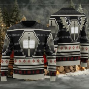 2025 Christmas Warhammer Grey Knights Iconic Ugly Christmas Sweater