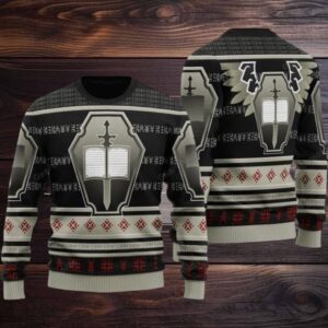 2025 Christmas Warhammer Grey Knights Iconic Ugly Christmas Sweater
