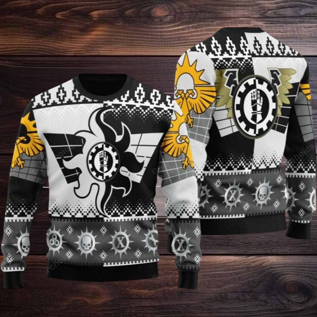 2025 Christmas Warhammer Iron Hands Iconic Ugly Christmas Sweater 2025 Christmas Warhammer Iron Hands Iconic Ugly Christmas Sweater