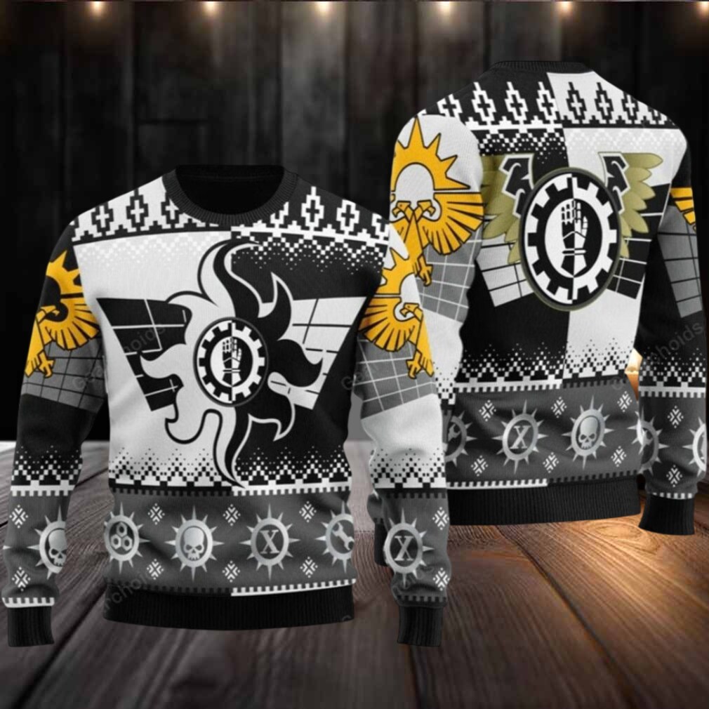 2025 Christmas Warhammer Iron Hands Iconic Ugly Christmas Sweater 2025 Christmas Warhammer Iron Hands Iconic Ugly Christmas Sweater