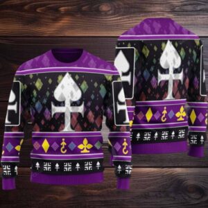 2025 Christmas Warhammer Masque Of The Midnight Sorrow Iconic Ugly Christmas Sweater