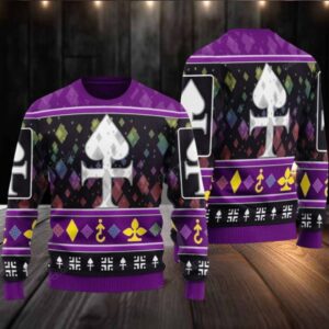 2025 Christmas Warhammer Masque Of The Midnight Sorrow Iconic Ugly Christmas Sweater