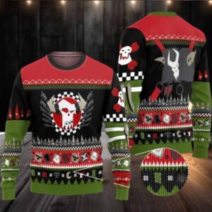 2025 Christmas Warhammer Orks Iconic Ugly Christmas Sweater