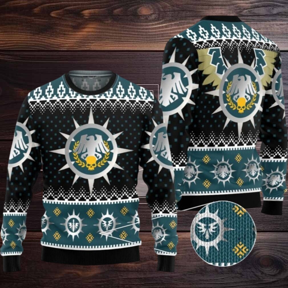 2025 Christmas Warhammer Raven Guard Iconic Ugly Christmas Sweater 2025 Christmas Warhammer Raven Guard Iconic Ugly Christmas Sweater