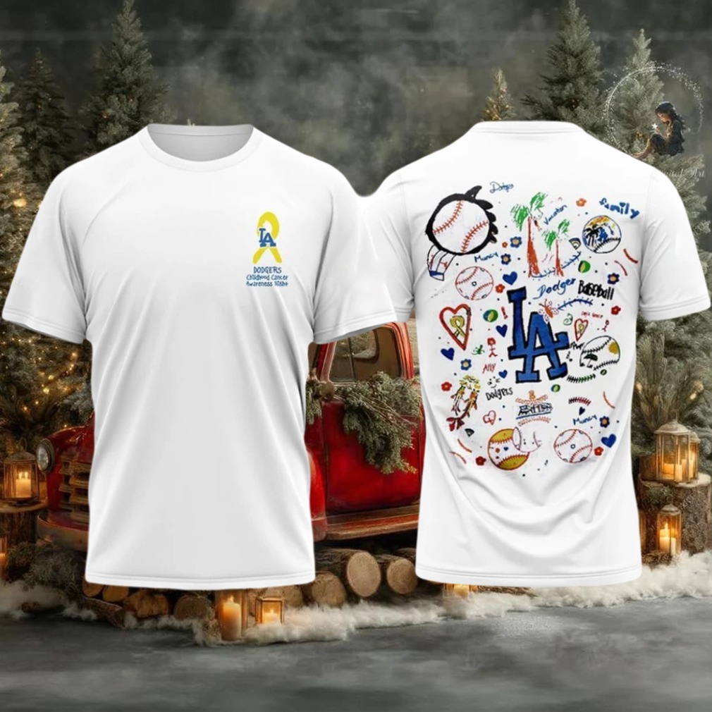 2025 Dodgers Childhood Cancer Awareness Night Logo Shirt 2025 Dodgers Childhood Cancer Awareness Night Logo Shirt