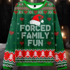 2025 Forced Family Fun Ugly Christmas Sweater