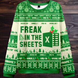2025 Freak In The Sheets Ugly Christmas Sweater