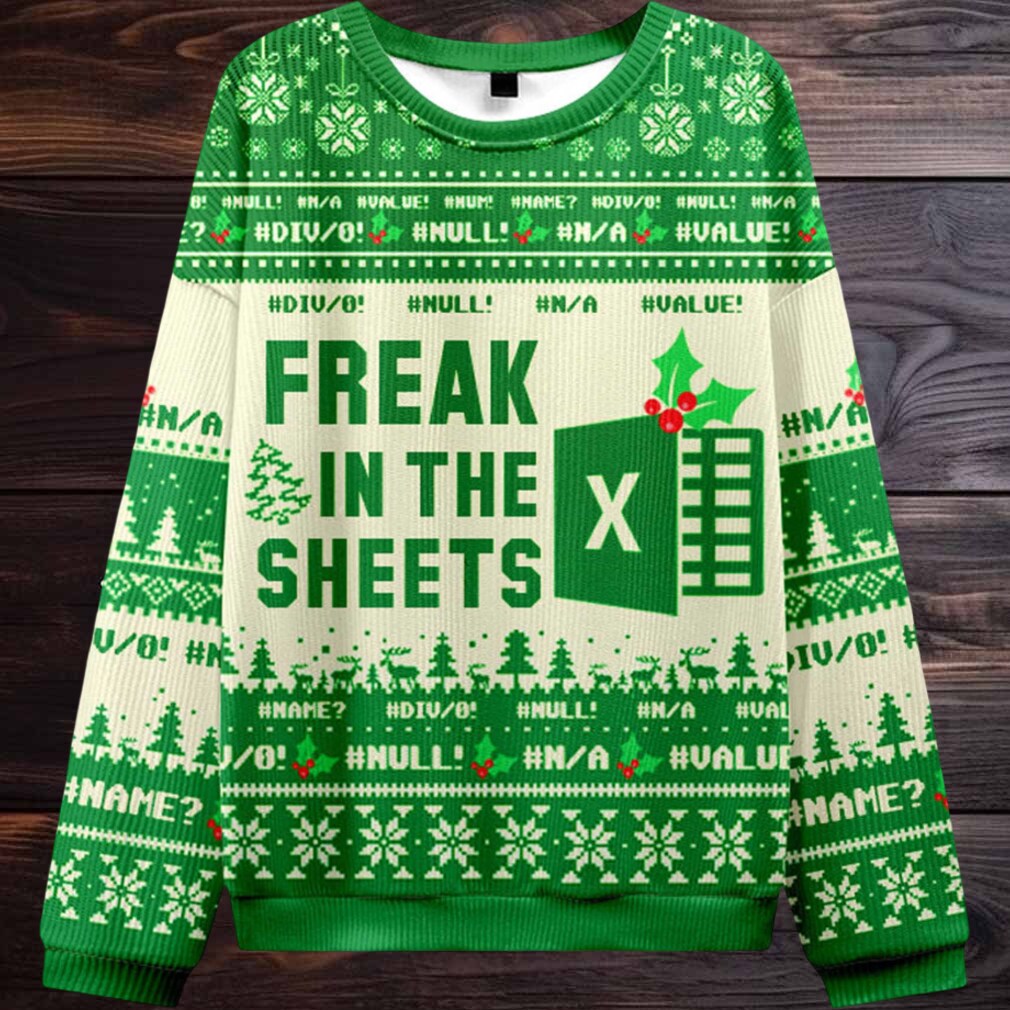 2025 Freak In The Sheets Ugly Christmas Sweater