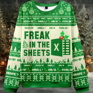 2025 Freak In The Sheets Ugly Christmas Sweater