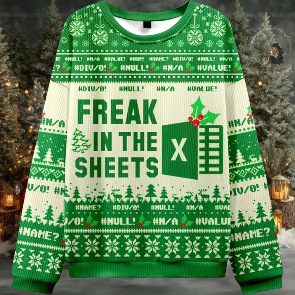2025 Freak In The Sheets Ugly Christmas Sweater