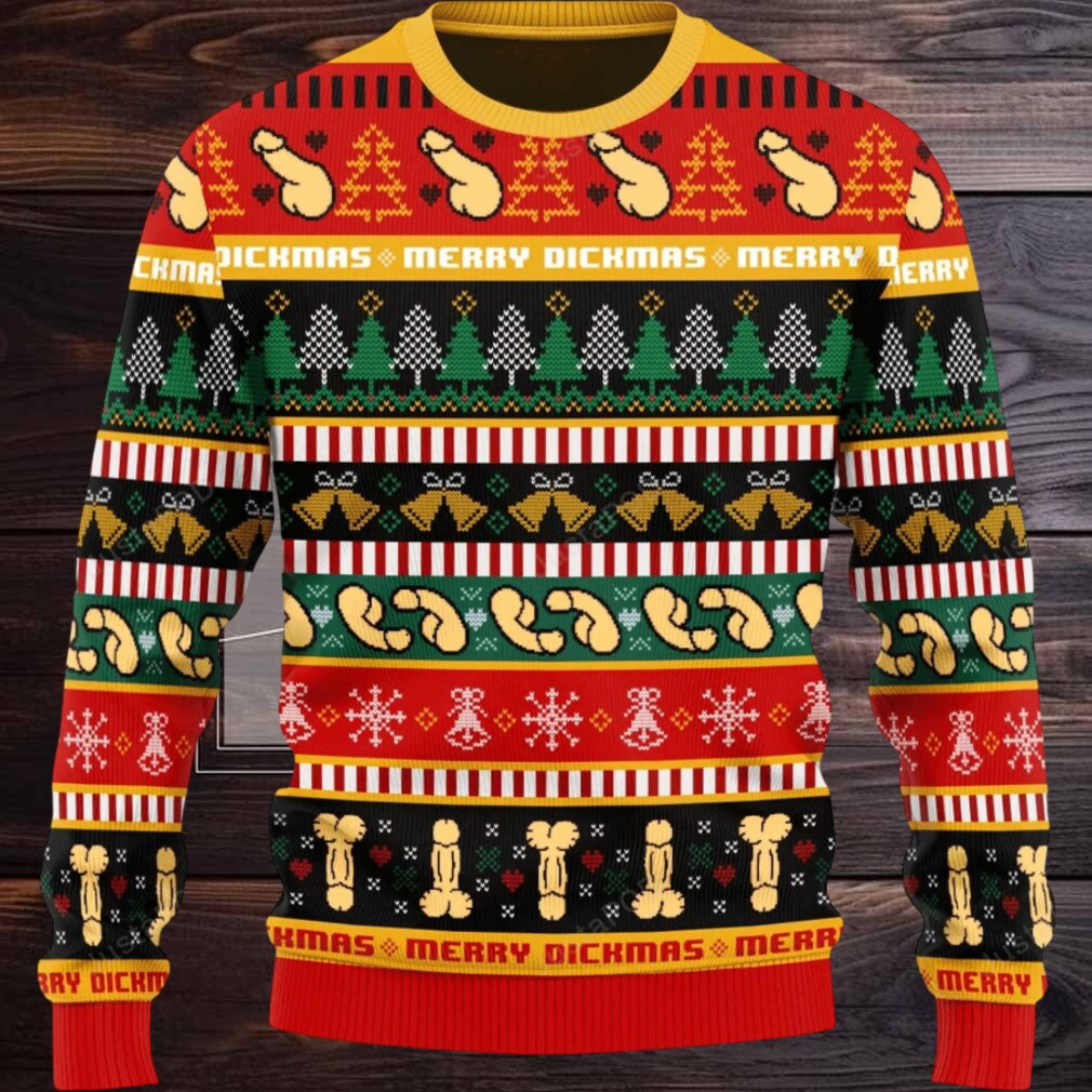 2025 Funny Dick Pattern Christmas Ugly Sweater 2025 Funny Dick Pattern Christmas Ugly Sweater