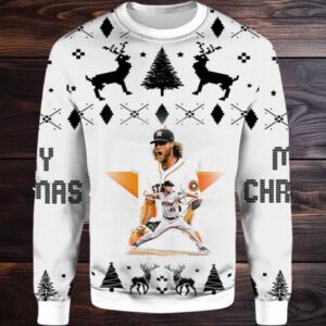 2025 Gerrit Cole Houston Astros Ugly Christmas Sweater