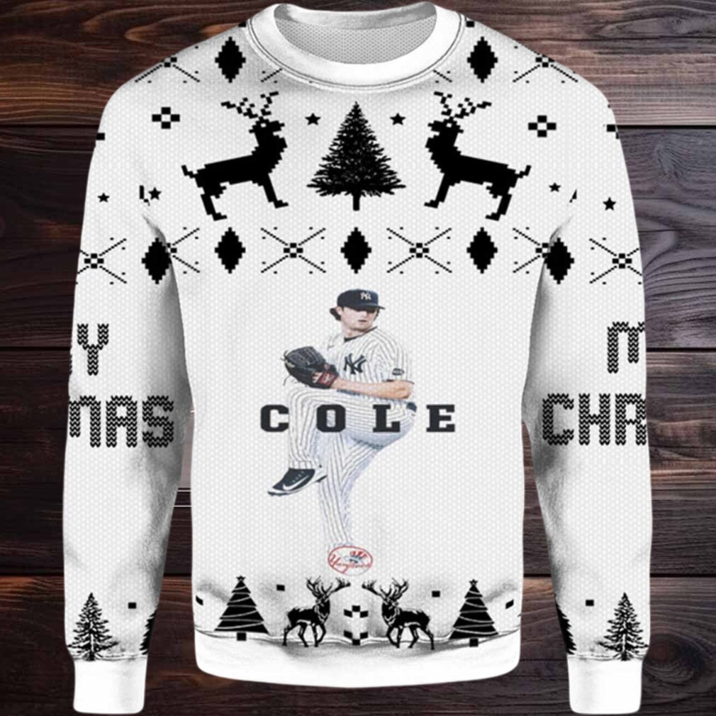 2025 Gerrit Cole New York Yankees Ugly Sweater 2025 Gerrit Cole New York Yankees Ugly Sweater