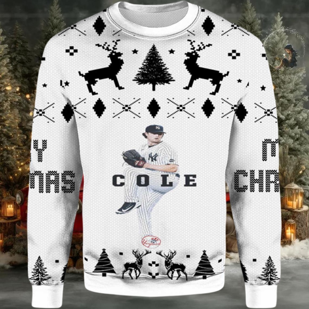 2025 Gerrit Cole New York Yankees Ugly Sweater 2025 Gerrit Cole New York Yankees Ugly Sweater