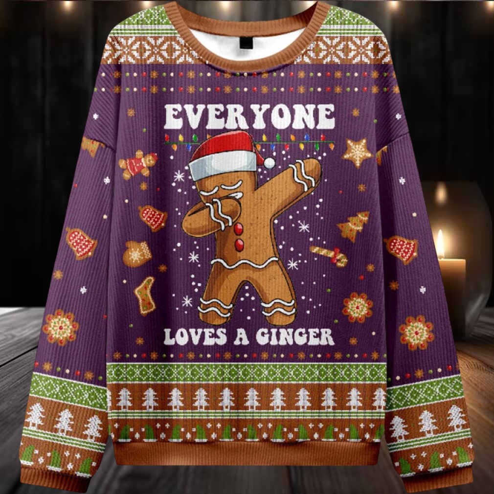 2025 Gingerbread Dabbing Dance Ugly Christmas Sweater 2025 Gingerbread Dabbing Dance Ugly Christmas Sweater