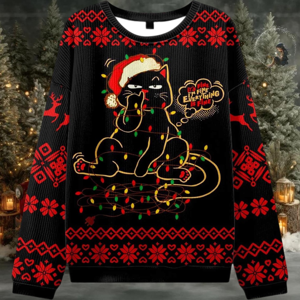 2025 It’s Fine I’m Fine EveryThing Is Fine Ugly Christmas Sweater 2025 It’s Fine I’m Fine EveryThing Is Fine Ugly Christmas Sweater