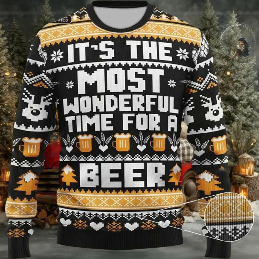 2025 It’s The Most Wonderful Time For A Beer Ugly Christmas Sweater 2025 It’s The Most Wonderful Time For A Beer Ugly Christmas Sweater