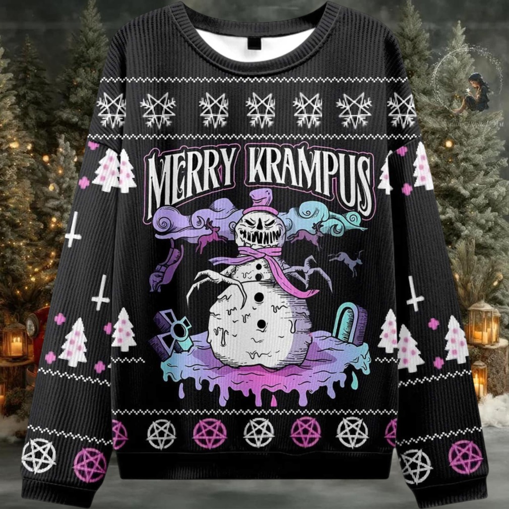 2025 Merry Krampus Ugly Christmas Sweater 2025 Merry Krampus Ugly Christmas Sweater