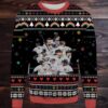 2025 Gingerbread Baseball Ugly Christmas Sweater 2025 Gingerbread Baseball Ugly Christmas Sweater