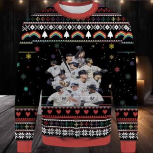 2025 New York Yankees Special Team Ugly Christmas Sweater