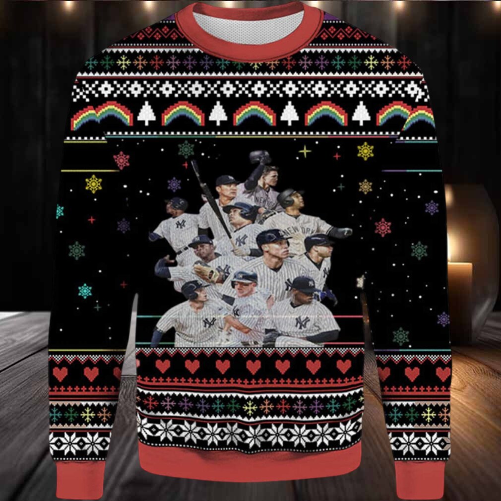 2025 New York Yankees Special Team Ugly Christmas Sweater 2025 New York Yankees Special Team Ugly Christmas Sweater