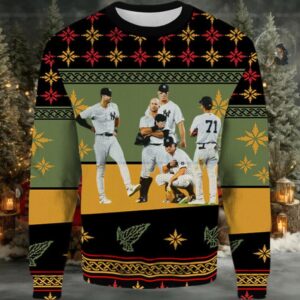 2025 New York Yankees Ugly Christmas Sweater