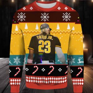 2025 Tatis JR. 23 San Diego Padres Ugly Christmas Sweater
