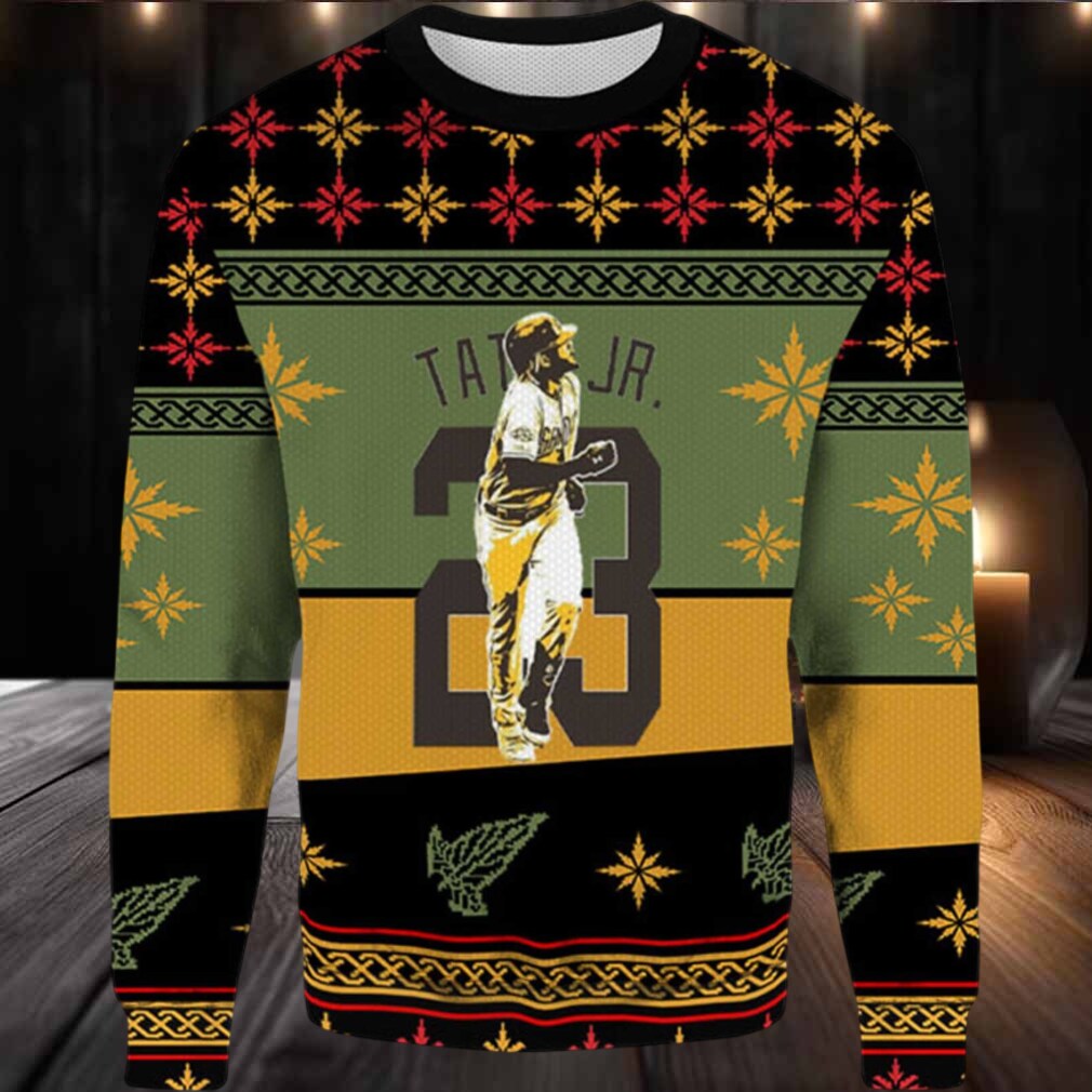 2025 Tatis JR. San Diego Padres Ugly Christmas Sweater 2025 Tatis JR. San Diego Padres Ugly Christmas Sweater
