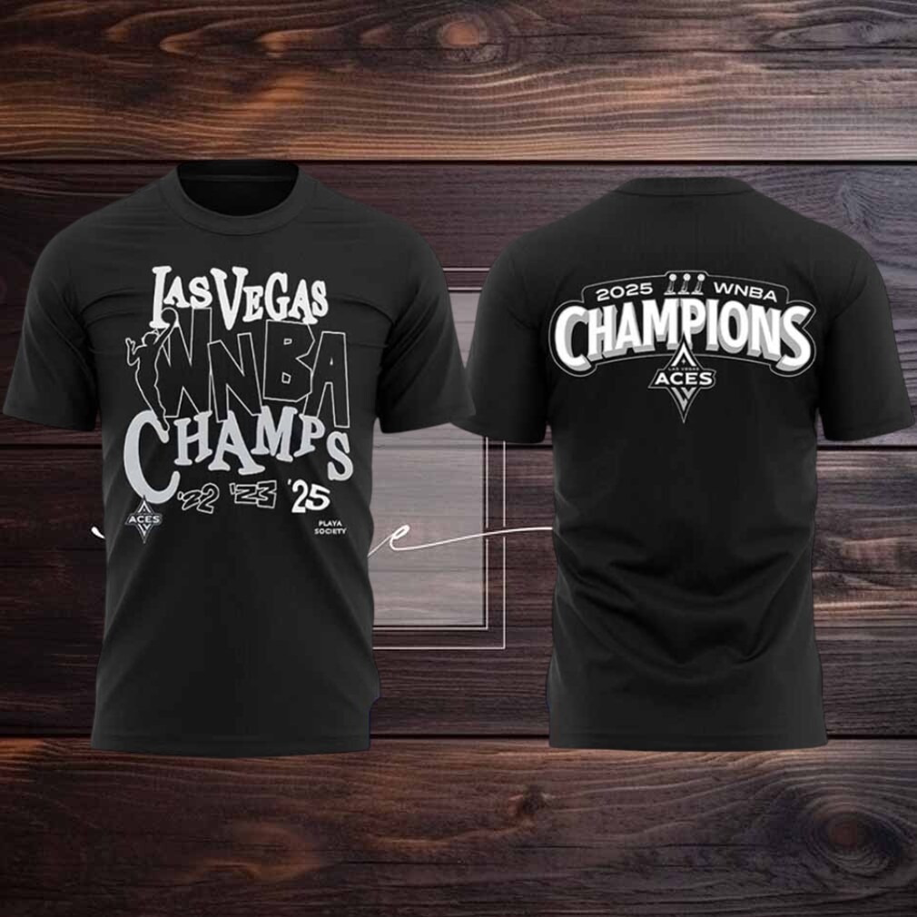 2025 WNBA Finals World Champions Las Vegas Aces 3 Times 2 sided t shirt 2025 WNBA Finals World Champions Las Vegas Aces 3 Times 2 sided t shirt