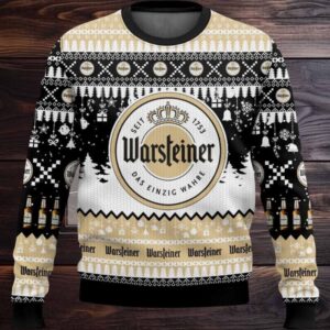 2025 Warsteiner German Beer Christmas Ugly Sweater 2025 Warsteiner German Beer Christmas Ugly Sweater