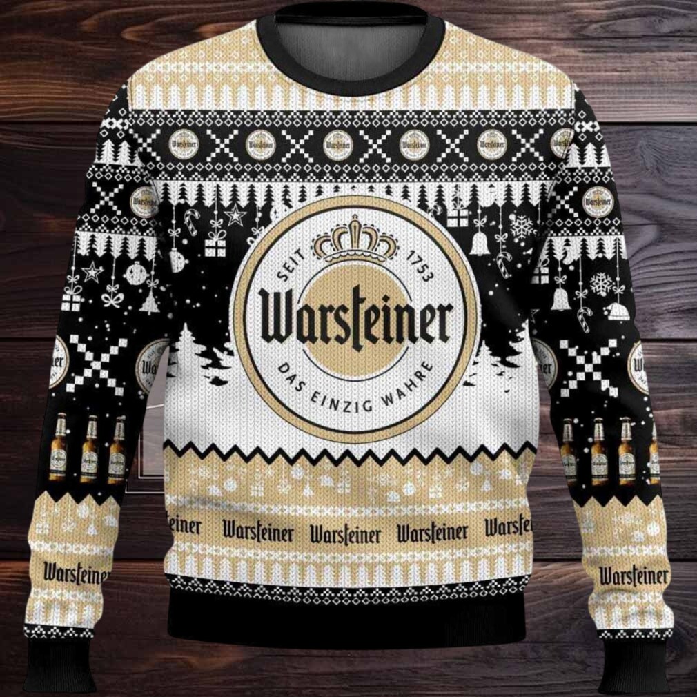 2025 Warsteiner German Beer Christmas Ugly Christmas Sweater