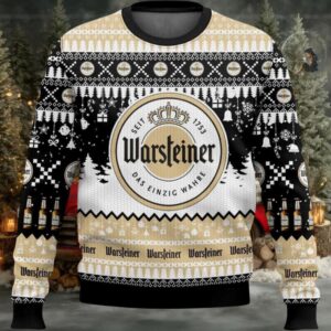 2025 Warsteiner German Beer Christmas Ugly Sweater