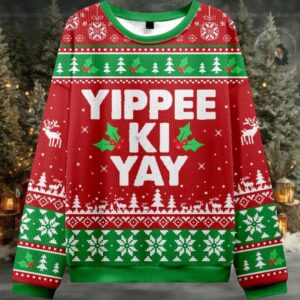 2025 Yippee Ki Yay Ugly Christmas Sweater