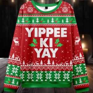 2025 Yippee Ki Yay Ugly Christmas Sweater