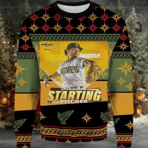 2025 Yu Davish San Diego Padres Ugly Christmas Sweater