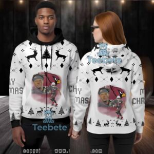 Arizona Cardinals Kyler Murray Ugly 3D Hoodie Zipper