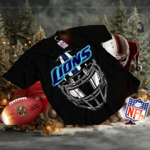 Detroit Lions Men’s Fanatics Alternate Helmet T shirt