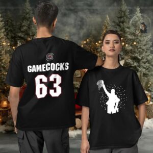 63 South Carolina Gamecocks women’s basketball two sided T shirt