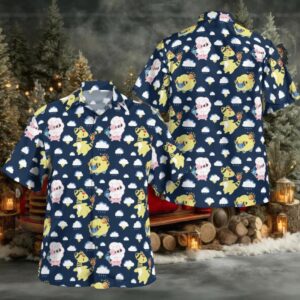 Meripu Pokemon Hawaiian Shirt