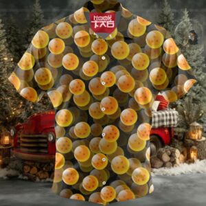 7 Dragon Balls Hawaiian Shirt, Dragon Ball Z Hawaiian Shirt