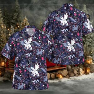 Shadow Pokemon Hawaiian Shirt