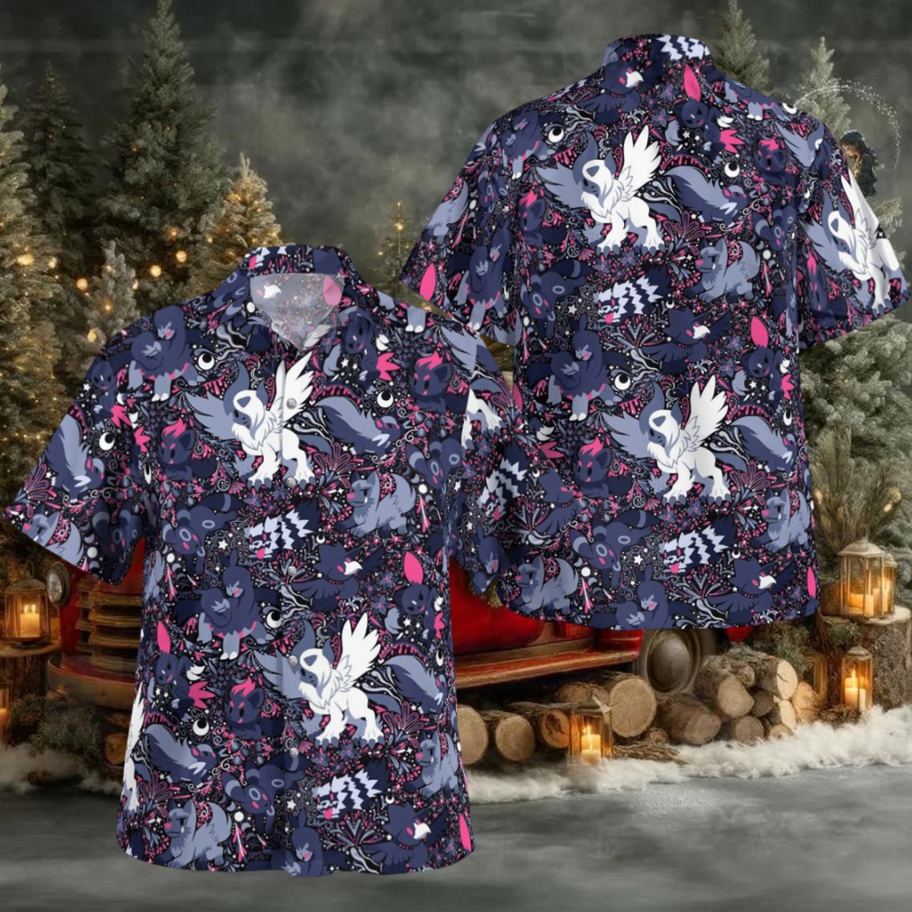 Shadow Pokemon Hawaiian Shirt Shadow Pokemon Hawaiian Shirt