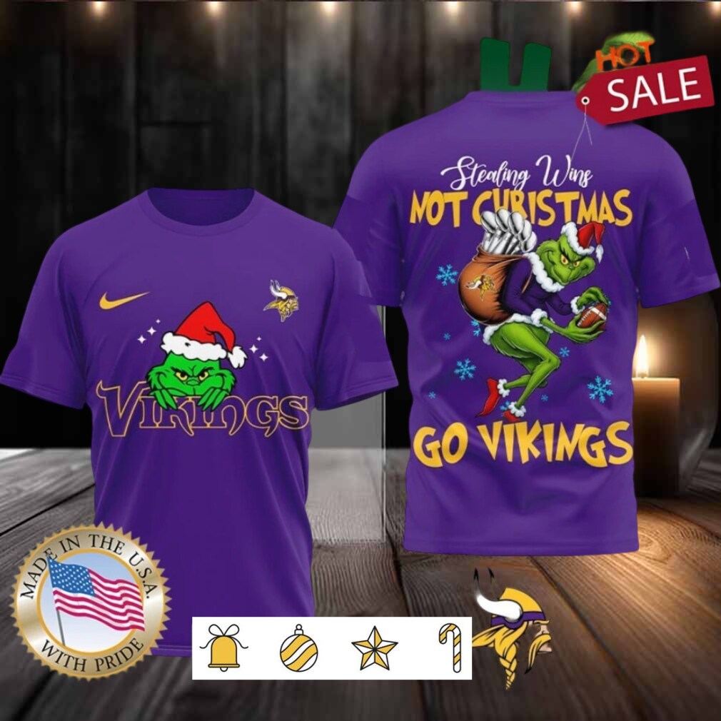 Minnesota Vikings NFL Grinch Dr. Seuss Stealing Wins Not Christmas Shirt Minnesota Vikings NFL Grinch Dr. Seuss Stealing Wins Not Christmas Shirt