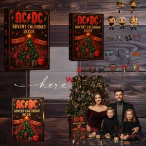AC DC Band 2025 Advent Calendar Christmas