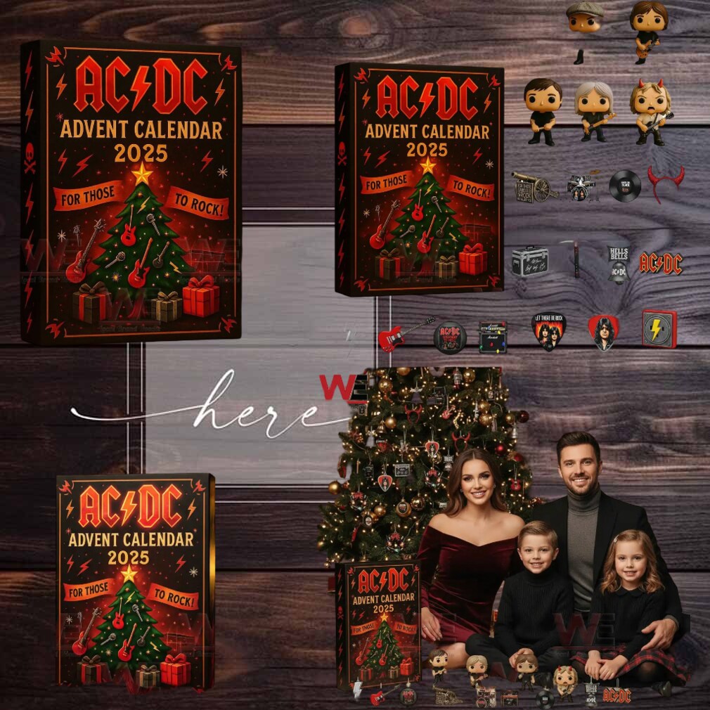 AC DC Band 2025 Advent Calendar Christmas AC DC Band 2025 Advent Calendar Christmas