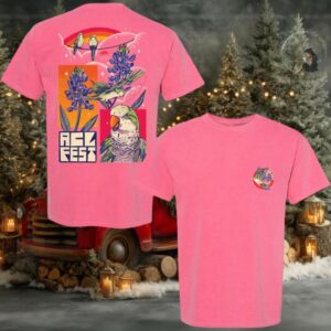 ACL Music Festival 2025 Merch Bird Pocket Two Sided T shirt