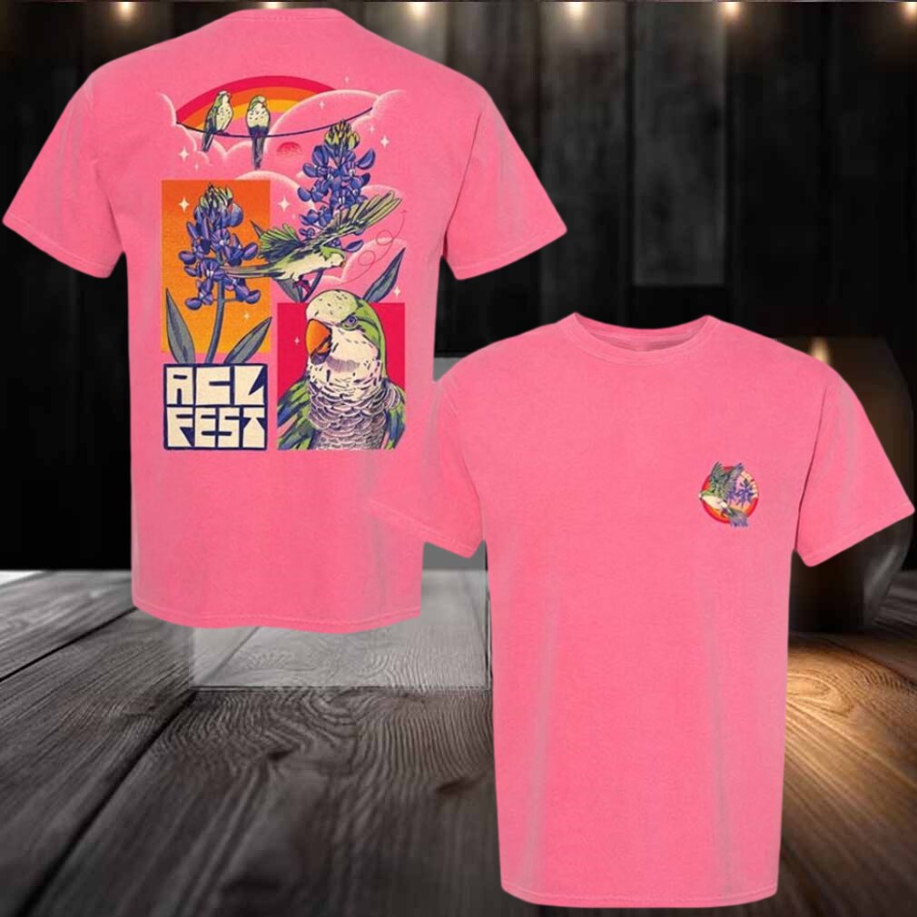 ACL Music Festival 2025 Merch Bird Pocket Two Sided T shirt ACL Music Festival 2025 Merch Bird Pocket Two Sided T shirt