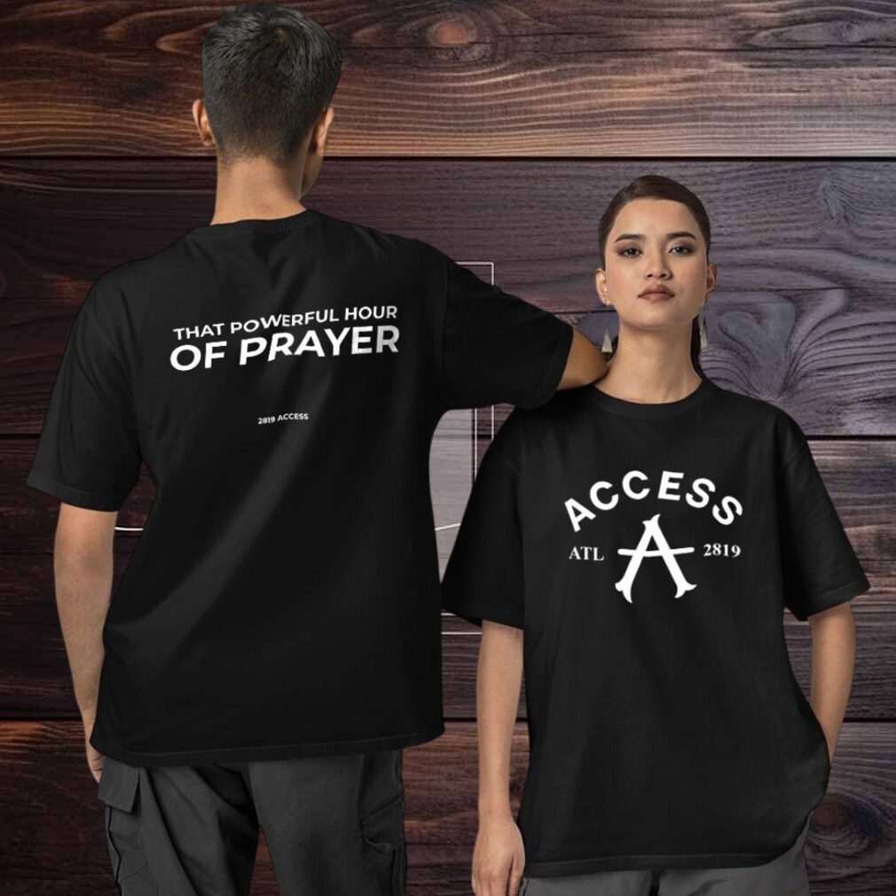 Access a atl 2819 two sided T shirt Access a atl 2819 two sided T shirt